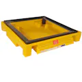 UltraTech 1-Drum Ultra-Safety Cabinet Bladder System® 37.8" L x 37.8" W x 6.3" Hgt.
