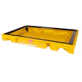 UltraTech 2-Drum Ultra-Safety Cabinet Bladder System® 63" L x 38.5" W x 6.3" Hgt.