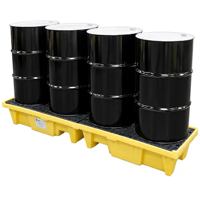 In-Line 4-Drum Poly-Spillpallet™ 3000