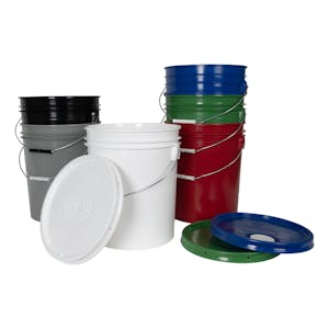 Standard 5 Gallon Buckets & Lids