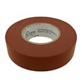 3/4" W x 22 Yd. L x 7 mil Thick Brown Vinyl Electrical Tape  - Package of 6