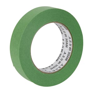 1" W x 60 Yd. L x 5.9 mil Thick Green High-Tack Industrial Masking Tape