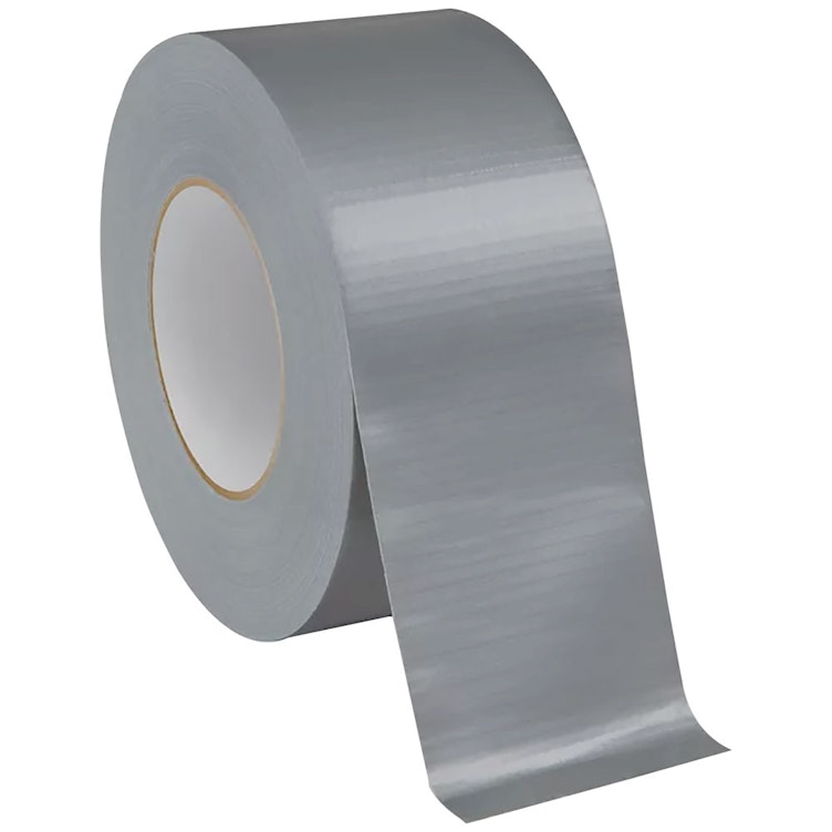 3" W x 60 Yd. L x 10.2 mil Thick Silver Industrial-Strength Duct Tape
