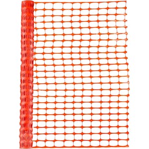 4' W x 100' L Orange Temporary Plastic Fencing