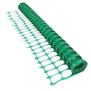 4' W x 100' L Green Temporary Plastic Fencing