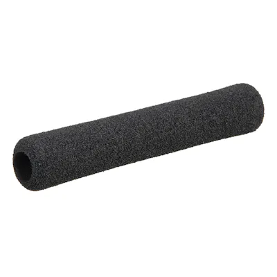 1/2" ID x 4-1/2" L Black Straight NPVC Foam Grip for 5/8" Dia. Bar
