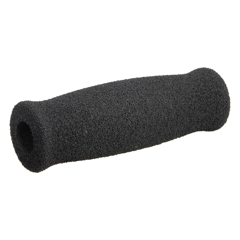 3/4" ID x 4-1/2" L Black Sculpted NPVC Foam Grip for 7/8" Dia. Bar