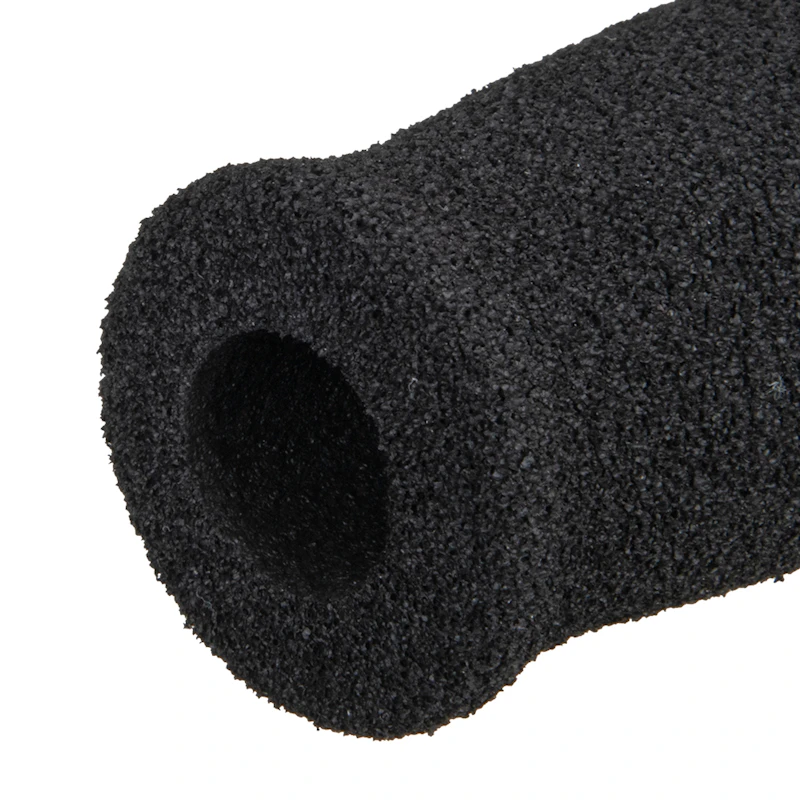 3/4" ID x 4-1/2" L Black Sculpted NPVC Foam Grip for 7/8" Dia. Bar