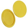 2.930" ID x 3.560" OD Yellow Vinyl Flange Cover