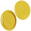 3.500" ID x 4.155" OD Yellow Vinyl Flange Cover