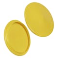 4.250" ID x 4.940" OD Yellow Vinyl Flange Cover