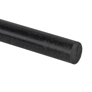 Black Acetron® GP Acetal Rod