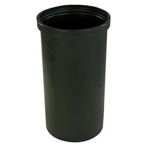 15 Gallon Black Heavy Weight Tamco® Tank - 14" Dia. x 27" Hgt. (Cover Sold Separately)