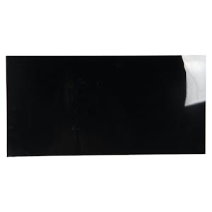 0.0125" x 5" x 20" Black PVC Shim - Package of 10