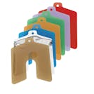 3" x 3" Polyester & PVC Slotted Shim Assortment - Package of 170