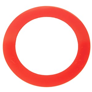 0.002" x 1-3/8" ID x 1-7/8" OD Red Polyester Arbor Shim - Package of 10