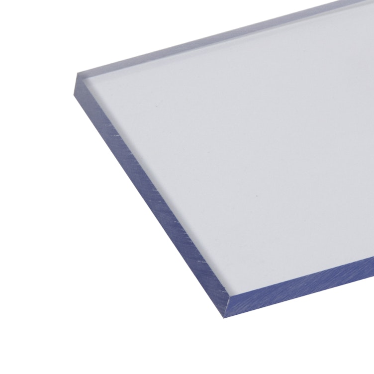 0.236" x 48" x 48" Clear Abrasion-Resistant Polycarbonate Sheet