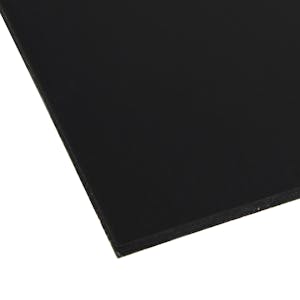 0.120" x 48" x 48" Black Expanded PVC Sheet