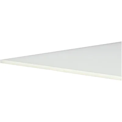 0.250" (6.4mm) x 12" x 12" White 7328 Translucent Acrylic Sheet