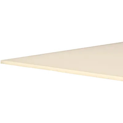 0.250" (6.4mm) x 12" x 12" White 2447 Translucent Acrylic Sheet