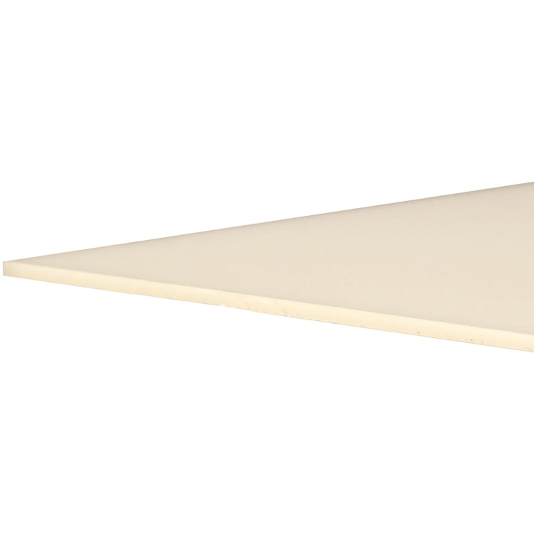 0.187" (4.7mm) x 48" x 96" White 2447 Translucent Acrylic Sheet