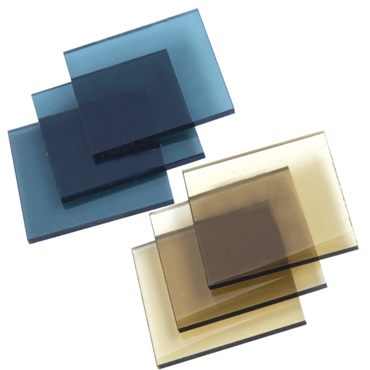 0.118" (3.0mm) x 12" x 48" Bronze Lexan™ 9034 Polycarbonate Sheet