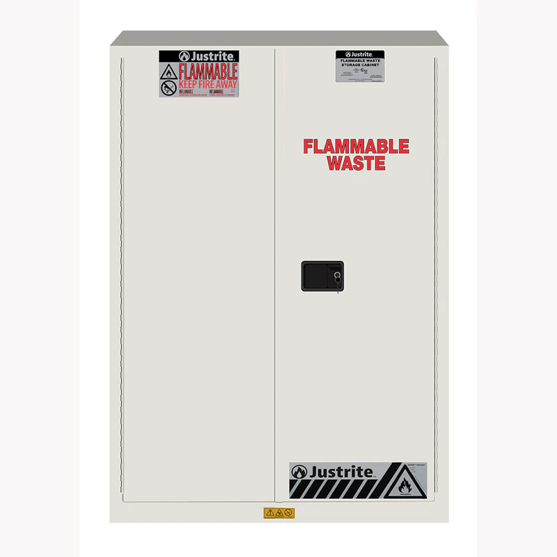 Justrite® Sure-Grip® EX Cabinets for Flammable Waste