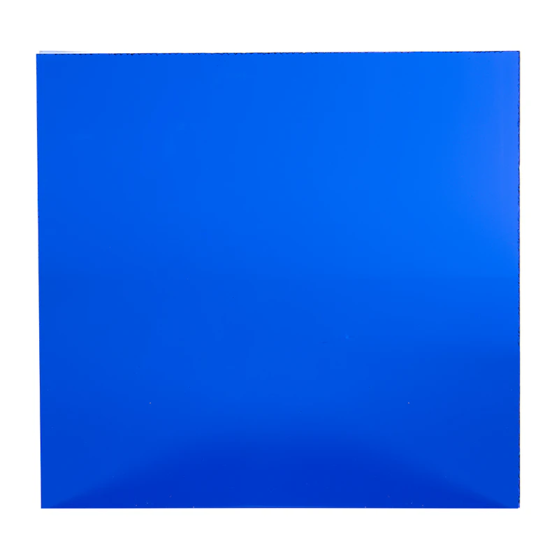 0.125" (3.2mm) x 48" x 96" Blue 2424 Transparent Acrylic Sheet