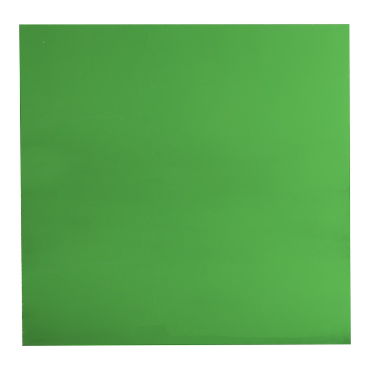 0.250" (6.4mm) x 24" x 48" Green 2092 Transparent Acrylic Sheet