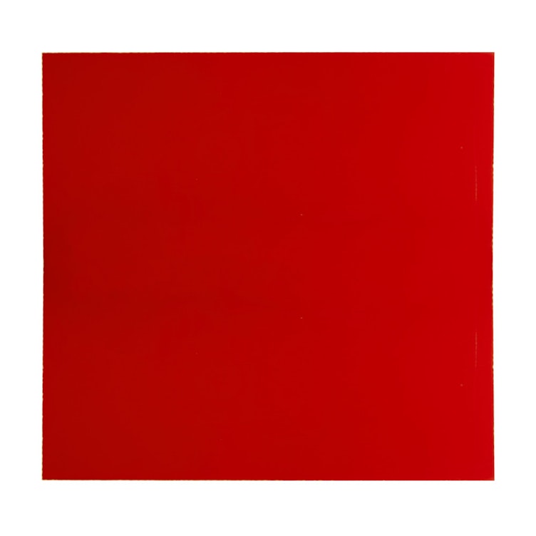 0.250" (6.4mm) x 48" x 96" Red 2423 Transparent Acrylic Sheet