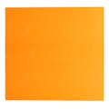 0.250" (6.4mm) x 24" x 24" Orange 2422 Transparent Acrylic Sheet