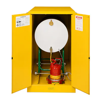 Justrite® Sure-Grip® EX Single Horizontal Drum Cabinets