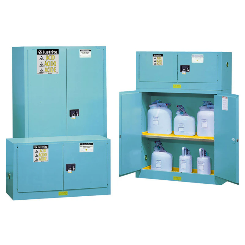 Justrite® Sure-Grip® EX Cabinets for Corrosives
