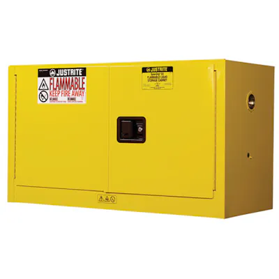 Justrite® Sure-Grip® EX Piggyback Cabinets