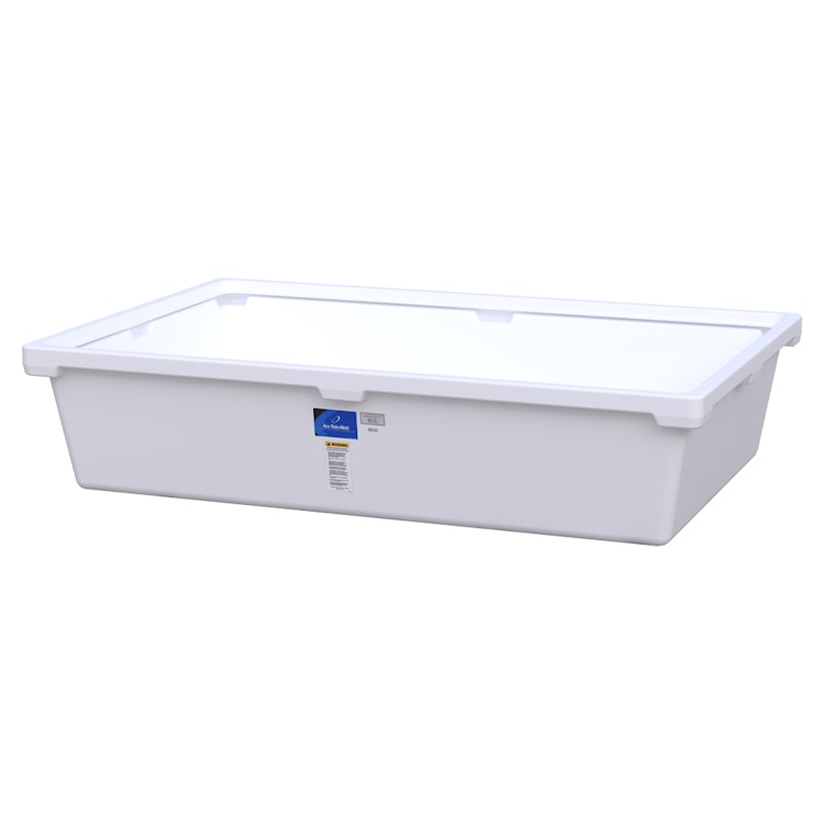 625 Gallon Natural MDPE Rectangular Open Top Secondary Containment Tank - 108" L x 72" W x 24" Hgt.