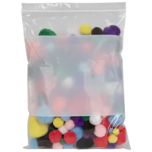 9" W x 12" L x 2 mil Thick Reloc Zippit® Resealable Bags with White Block - Case of 1000