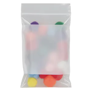 6" W x 9" L x 2 mil Thick Reloc Zippit® Resealable Bags with White Block - Case of 1000