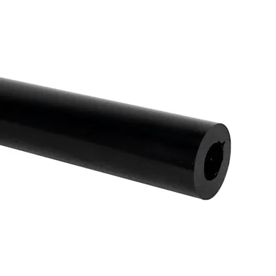 Black 95A Polyurethane Precision Cast Tubes