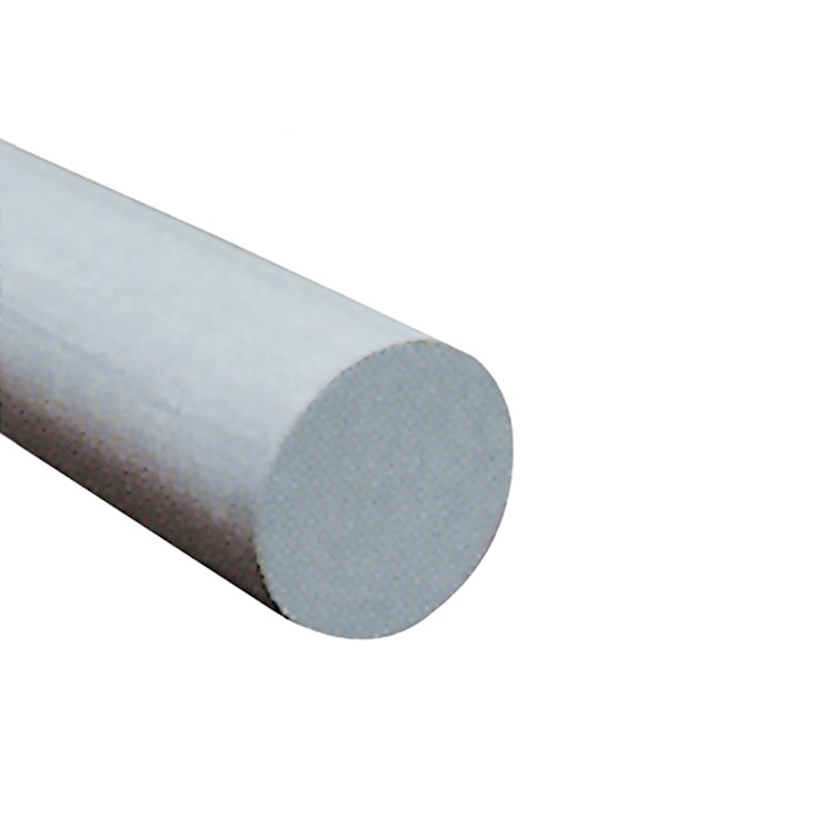 5/8" Fibergrate Dynaform® White Round Rod