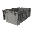 26.9" L x 16.9" W x 12.1" Hgt. Gray Security Shipper Container