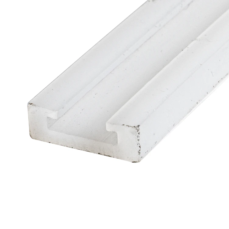 Duravar UHMW-PE Flat-Top C-Rail Cover Profile