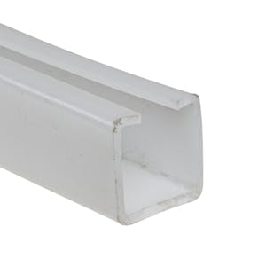 Duravar UHMW-PE 1" Guide Rail Snap-On Profile