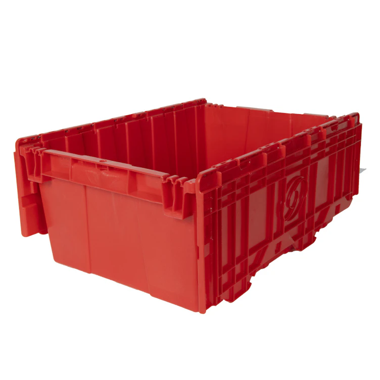 21.9" L x 15.2" W x 9.3" Hgt. Red Security Shipper Container