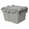 11.8" L x 9.8" W x 7.7" Hgt. Gray Security Shipper Container