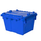 11.8" L x 9.8" W x 7.7" Hgt. Blue Security Shipper Container