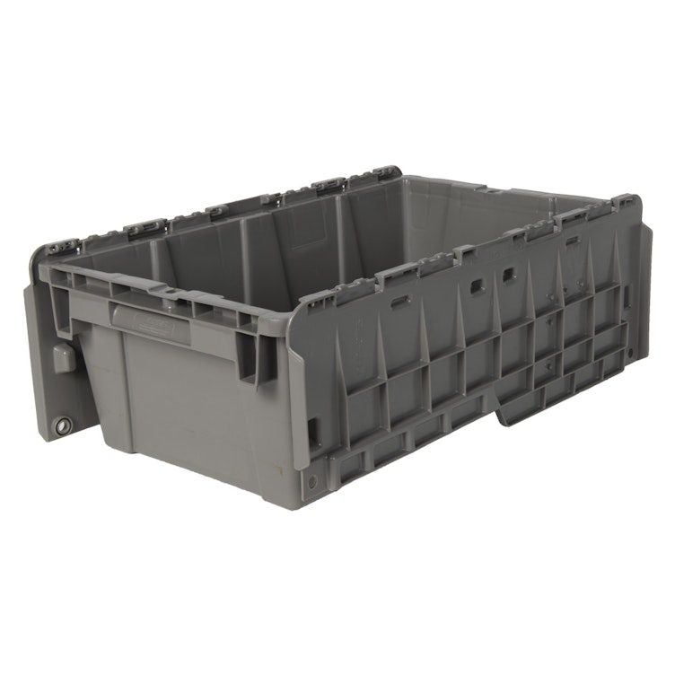 19.7" L x 11.8" W x 7.3" Hgt. Gray Security Shipper Container