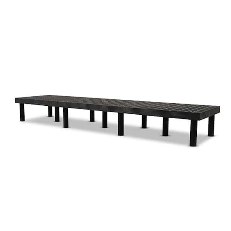 96" L x 24" W x 12" Hgt. Grid Top Dunnage-Rack™ - 1500 lb. Capacity