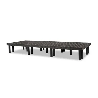 96" L x 36" W x 12" Hgt. Grid Top Dunnage-Rack™ - 2000 lb. Capacity