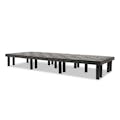 96" L x 36" W x 12" Hgt. Solid Top Dunnage-Rack™ - 3000 lb. Capacity