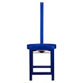 Blue Powder-Coated Steel Tank Stand for Domed 31" Diameter Tank